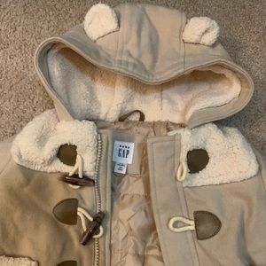 Baby GAP Fleece Lines Coat (6-12m)